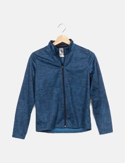 Decathlon Chaqueta bicolor cierre cremallera