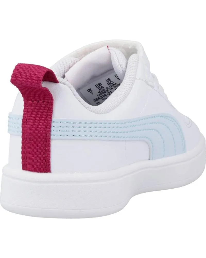Deportivas de Niña PUMA ZAPATILLAS RICKIE AC INF - WHITE 384314- 21