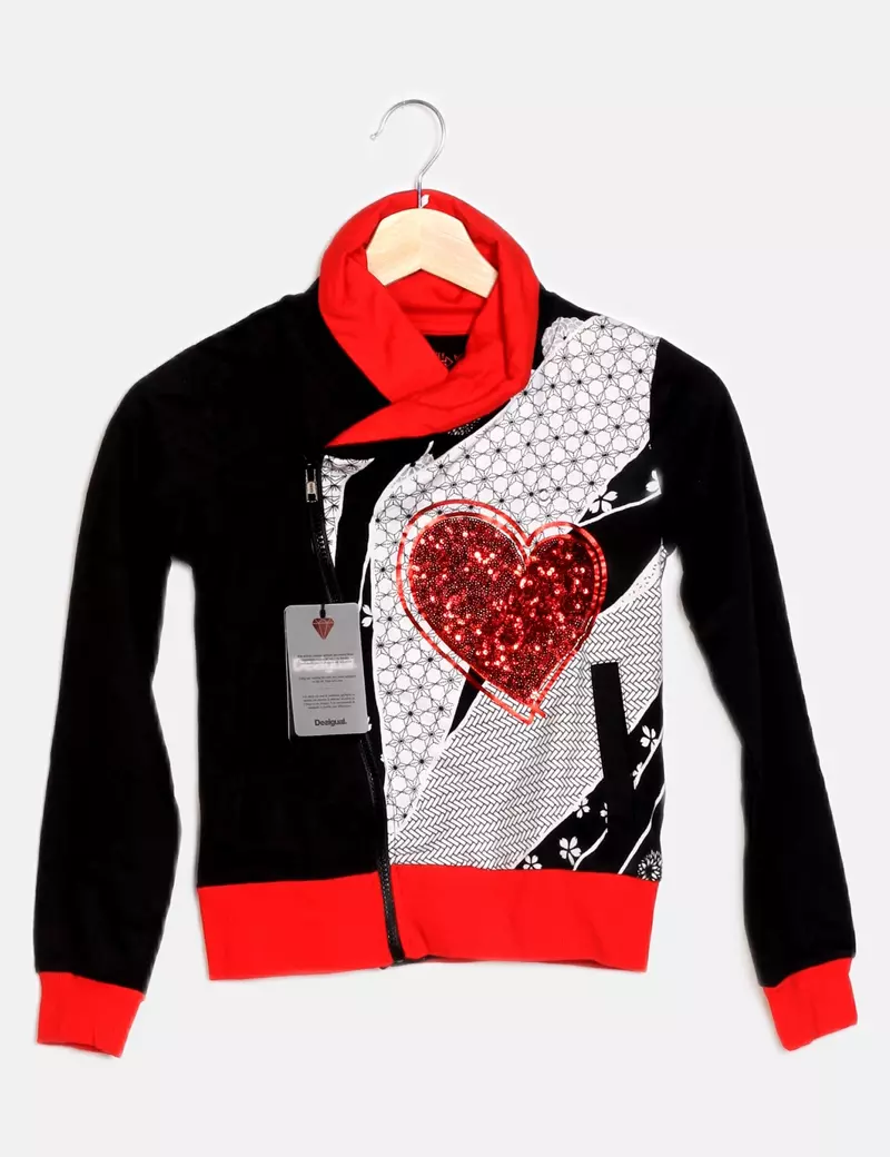 Desigual Chaqueta fina Lentejuelas
