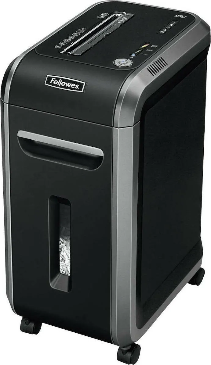 Destructora de documentos Fellowes Powershred 99Ci Cross Cut de 17 hojas con contenedor de 34 litros