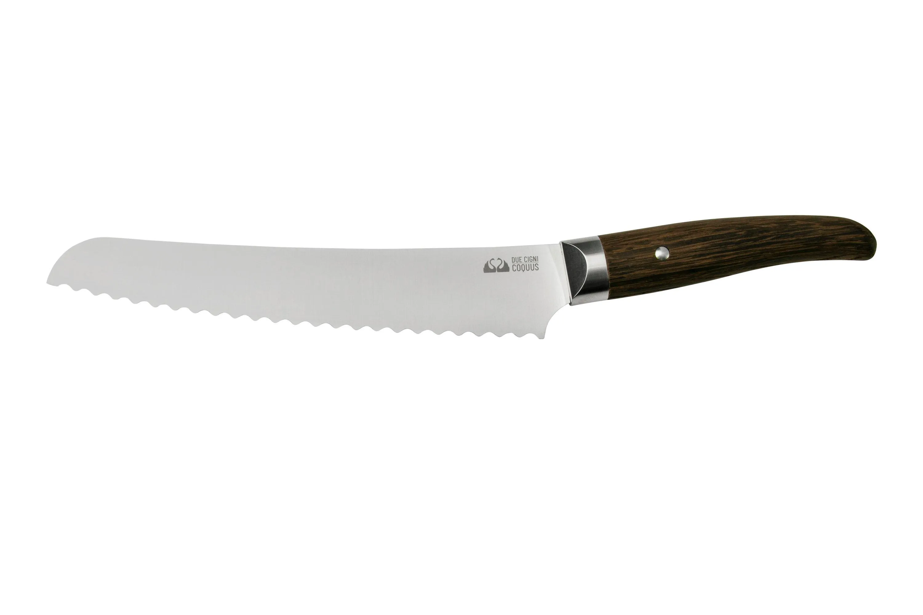 Due Cigni Coquus Bread Knife 21cm, 2C2106SO cuchillo de pan