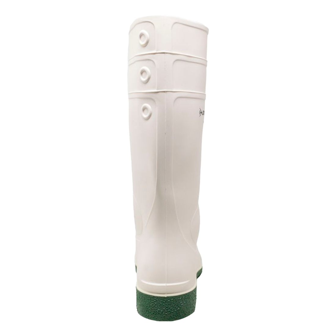 Dunlop pp-171bv-08 talla 41 par de botas de pvc con punta de acero blancas altas