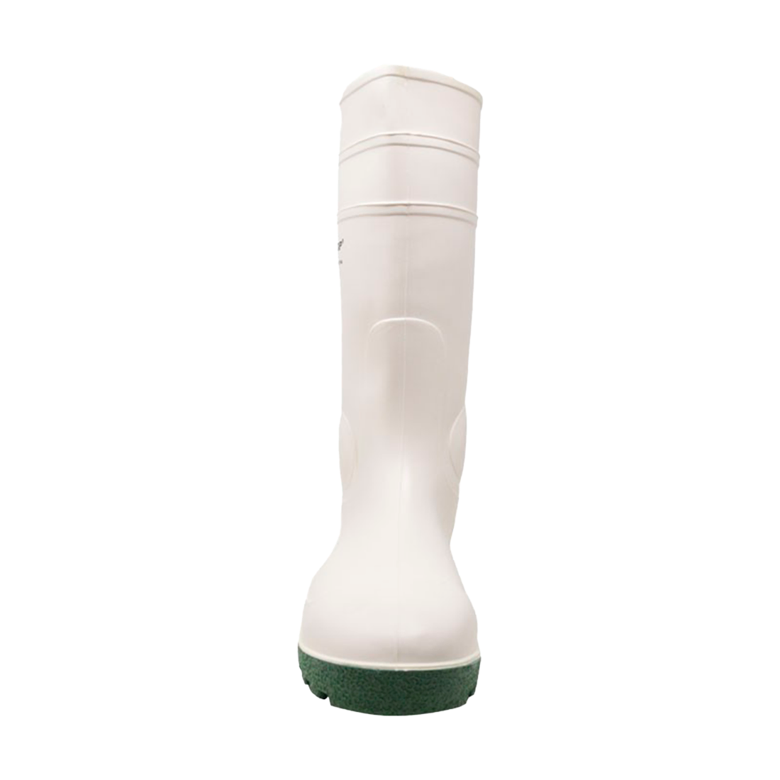 Dunlop pp-171bv-08 talla 41 par de botas de pvc con punta de acero blancas altas