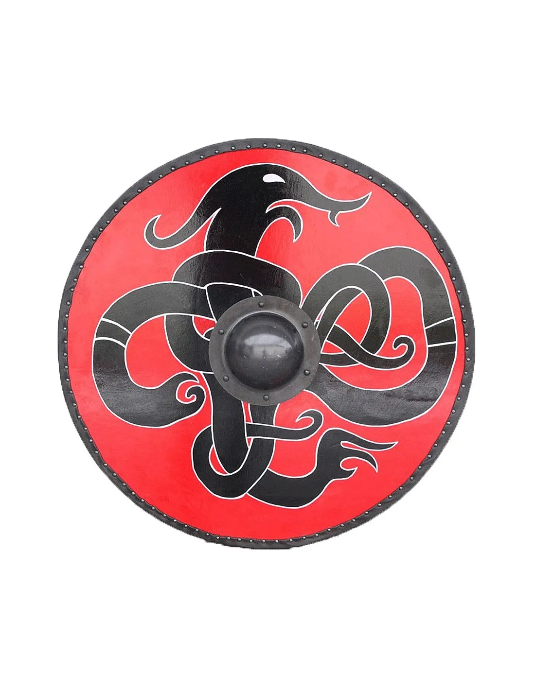 Escudo Vikingo Tribal de Windlass madera y acero