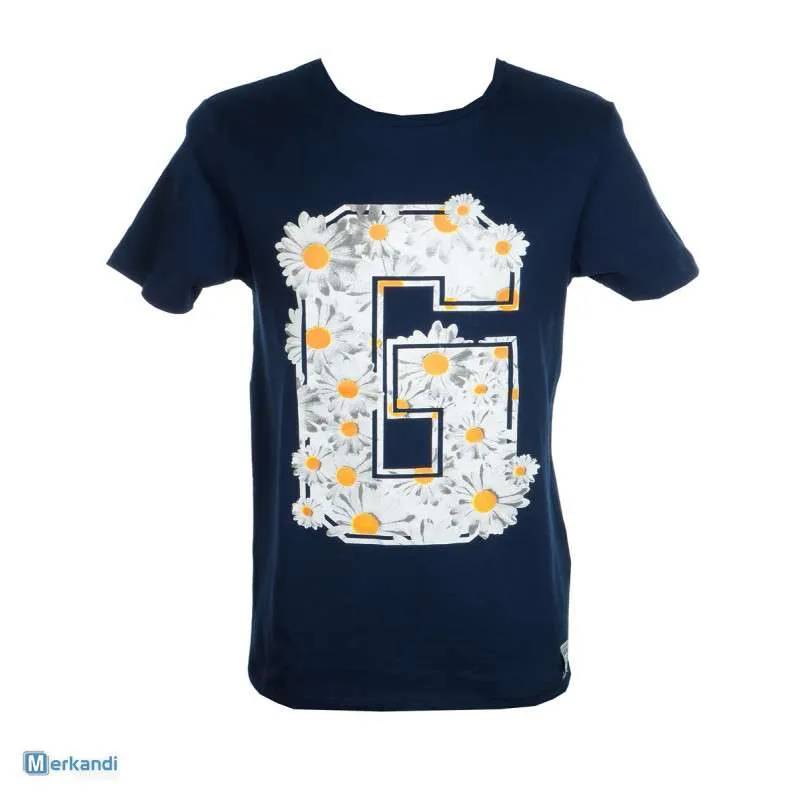 Explora la colección de camisetas para hombre RUMJUNGLE+GATE64: variedad de tallas S-XXL para comerciantes minoristas (R12)
