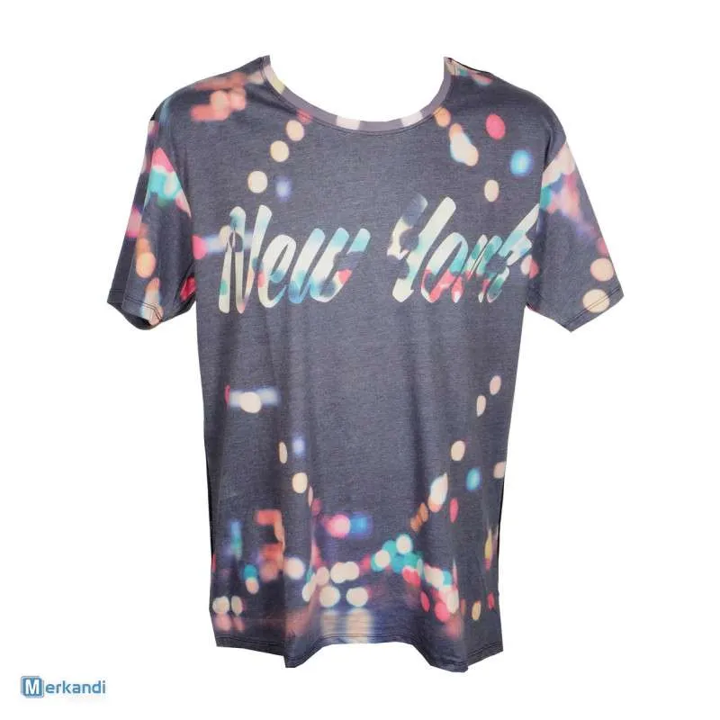 Explora la colección de camisetas para hombre RUMJUNGLE+GATE64: variedad de tallas S-XXL para comerciantes minoristas (R12)