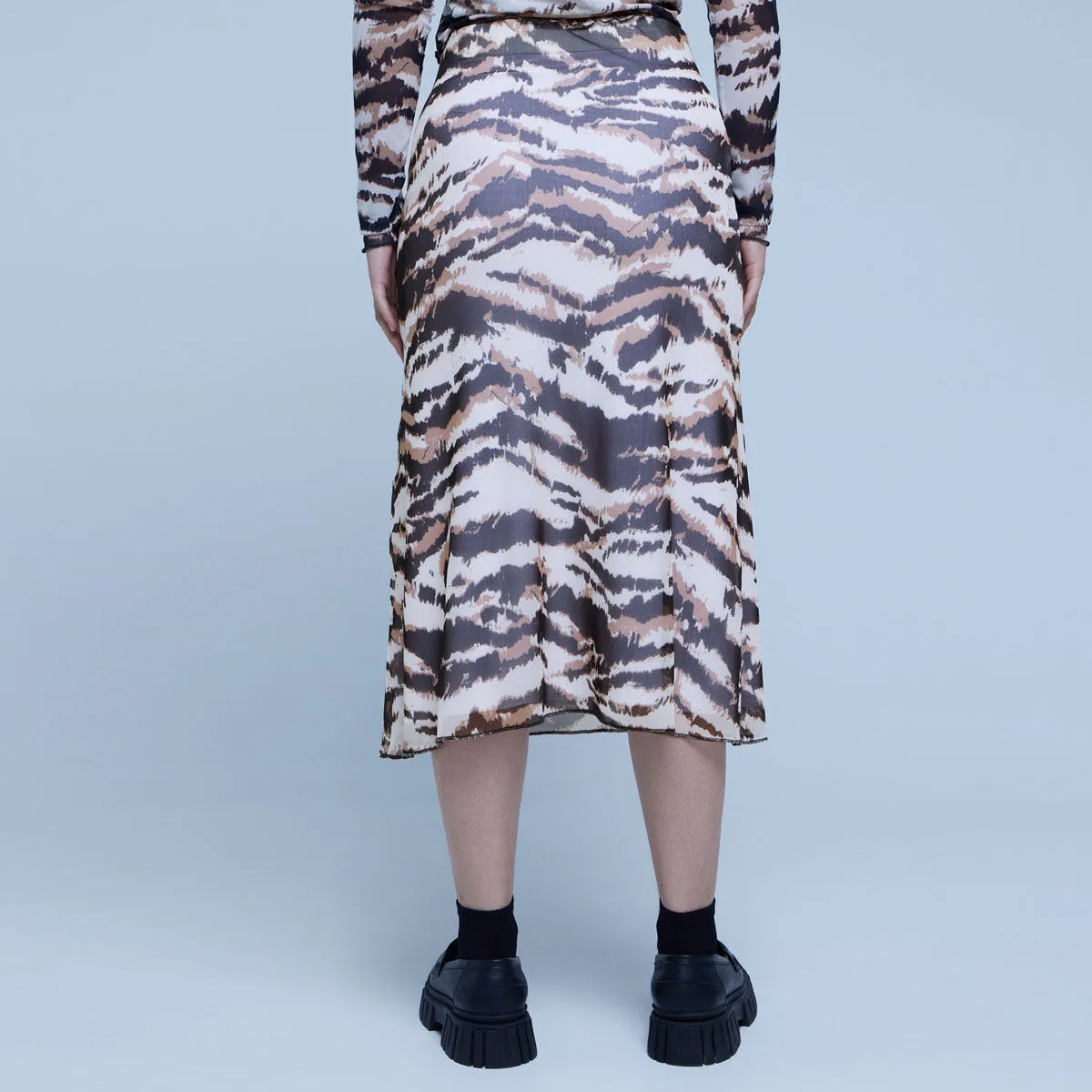 Falda Animal Print