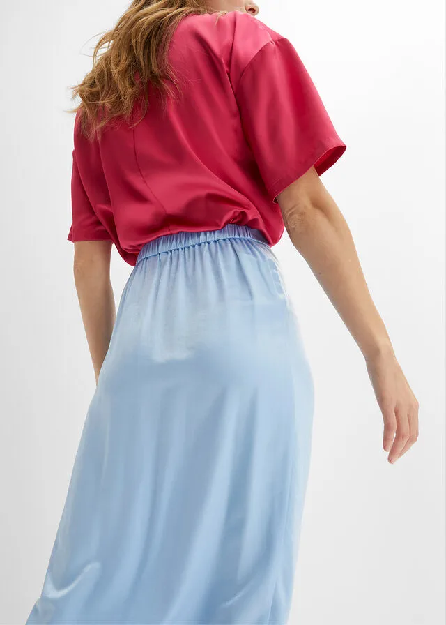 Falda Azul claro