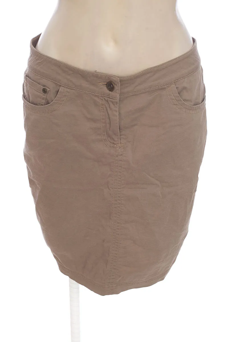 Falda color Beige - PATPRIMO