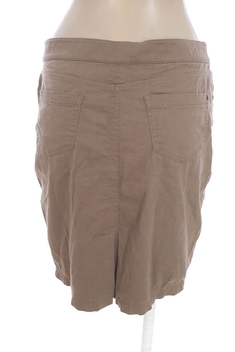 Falda color Beige - PATPRIMO