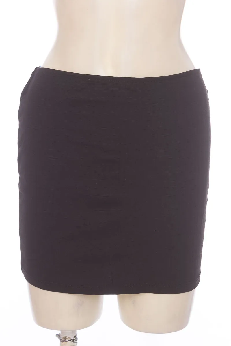 Falda color Negro - Bershka