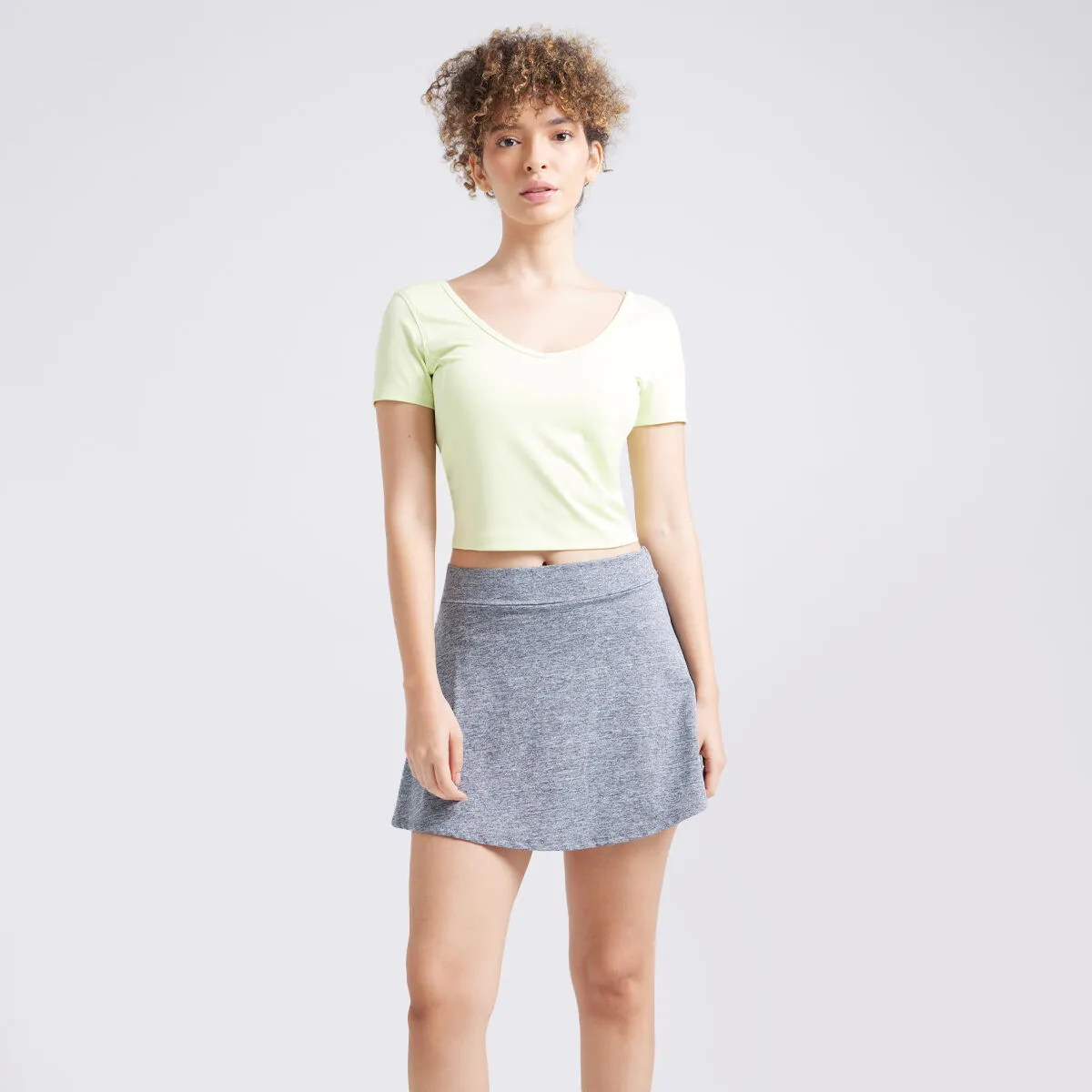 Falda Deportiva Jaspeada