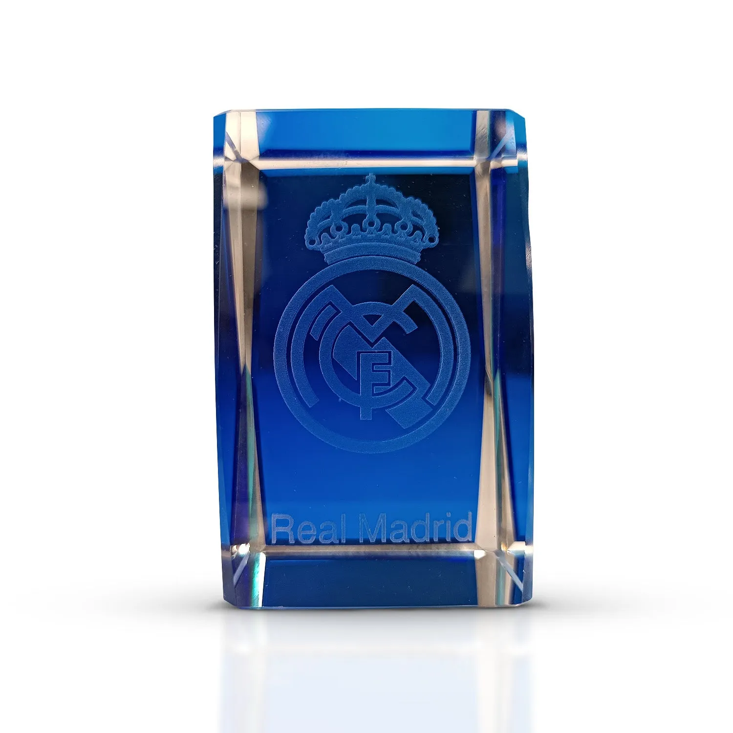 Figura de Cristal Escudo Real Madrid