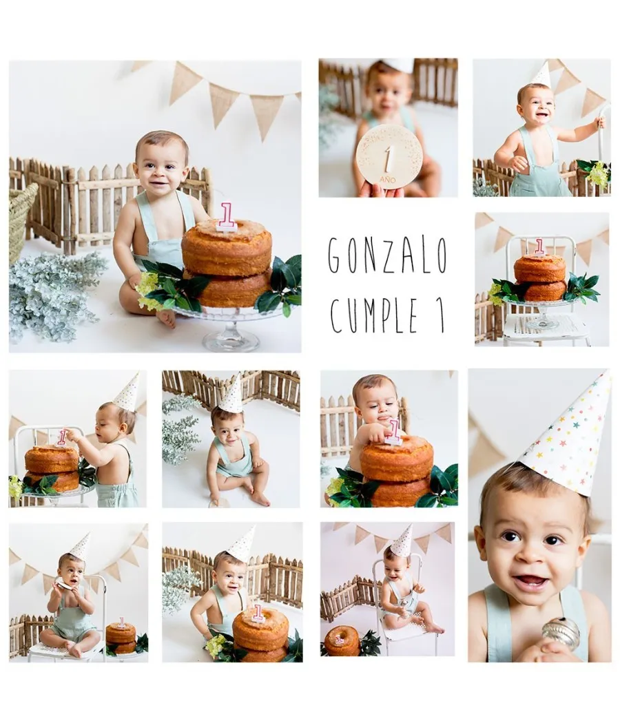 Fotos Smash Cake (Fiesta de Cumpleaños en estudio)