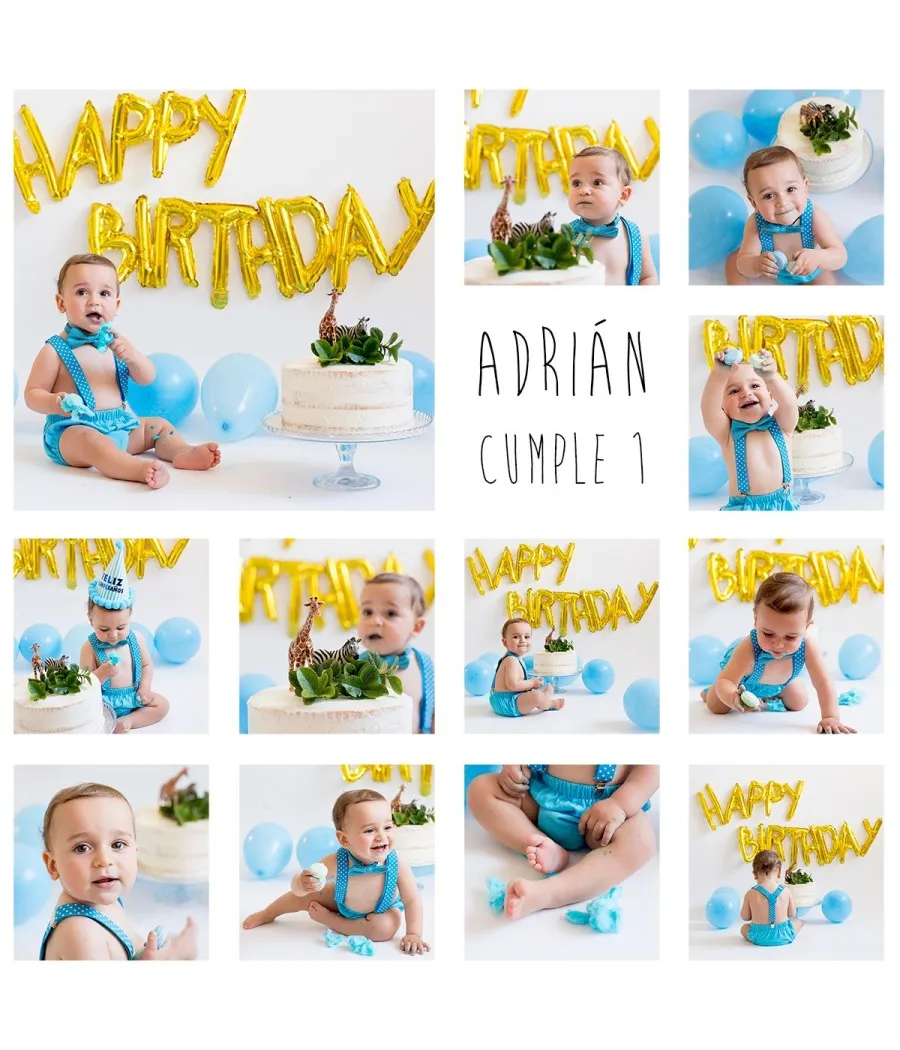 Fotos Smash Cake (Fiesta de Cumpleaños en estudio)