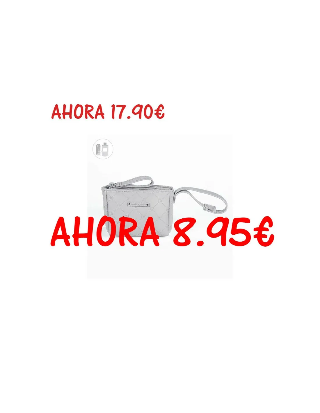 Funda Chupete Normandie gris de Pasito a Pasito