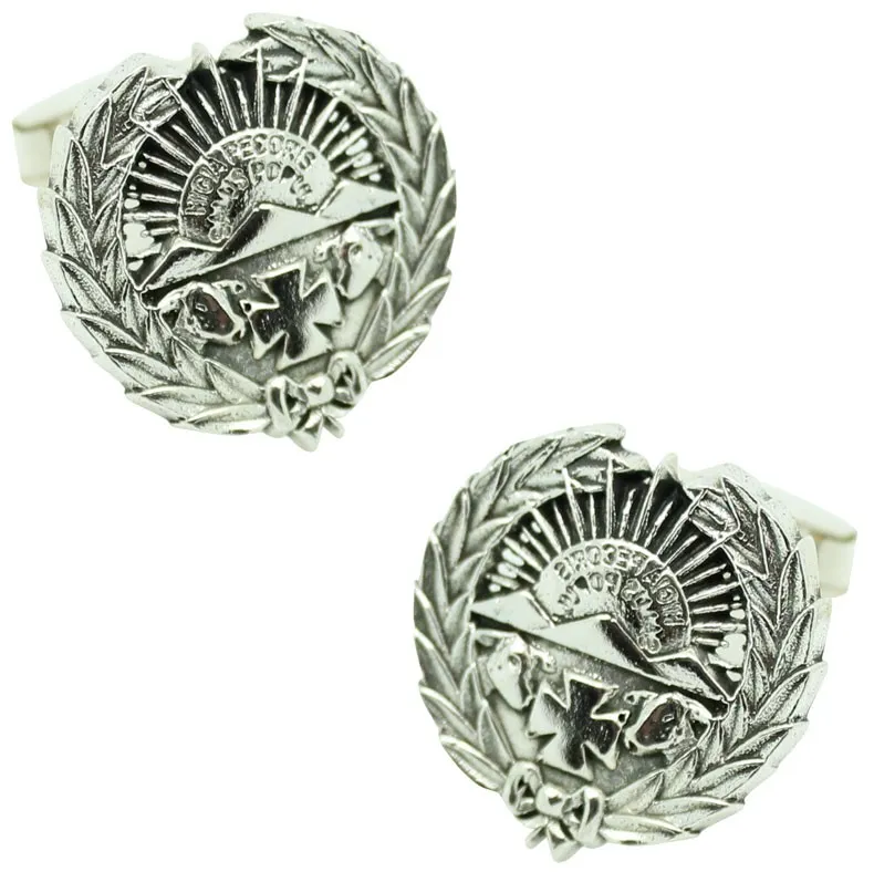 Gemelos para camisa Insignia Veterinaria Plata 925