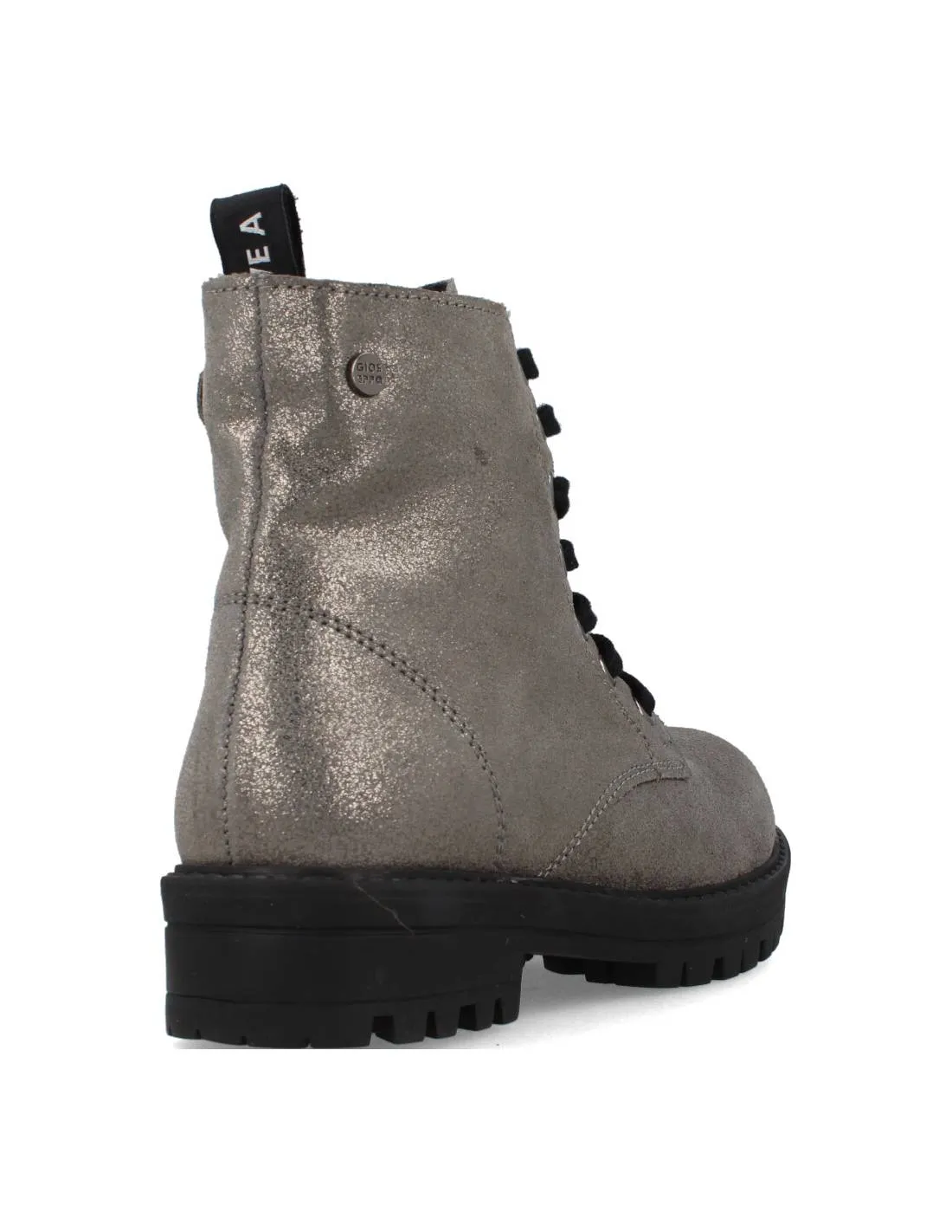 Gioseppo Kids - Botín Militar Piel Gris Aalborg