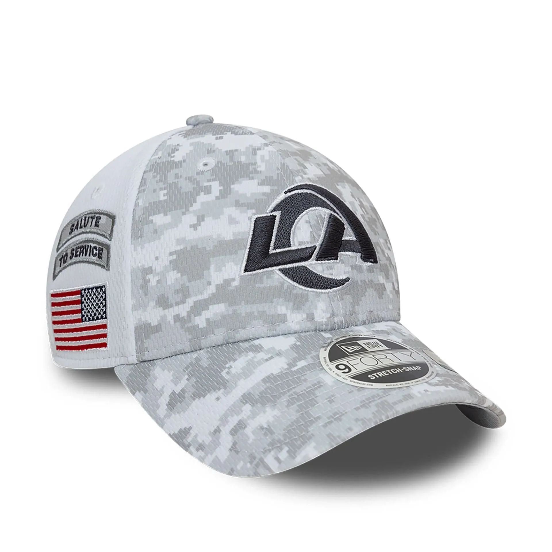 Gorra LA Rams NFL Salute To Service 2024 9FORTY Stretch Snap 
