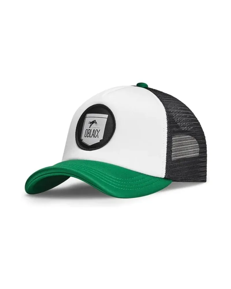 Gorra oblack classic green trucker cap