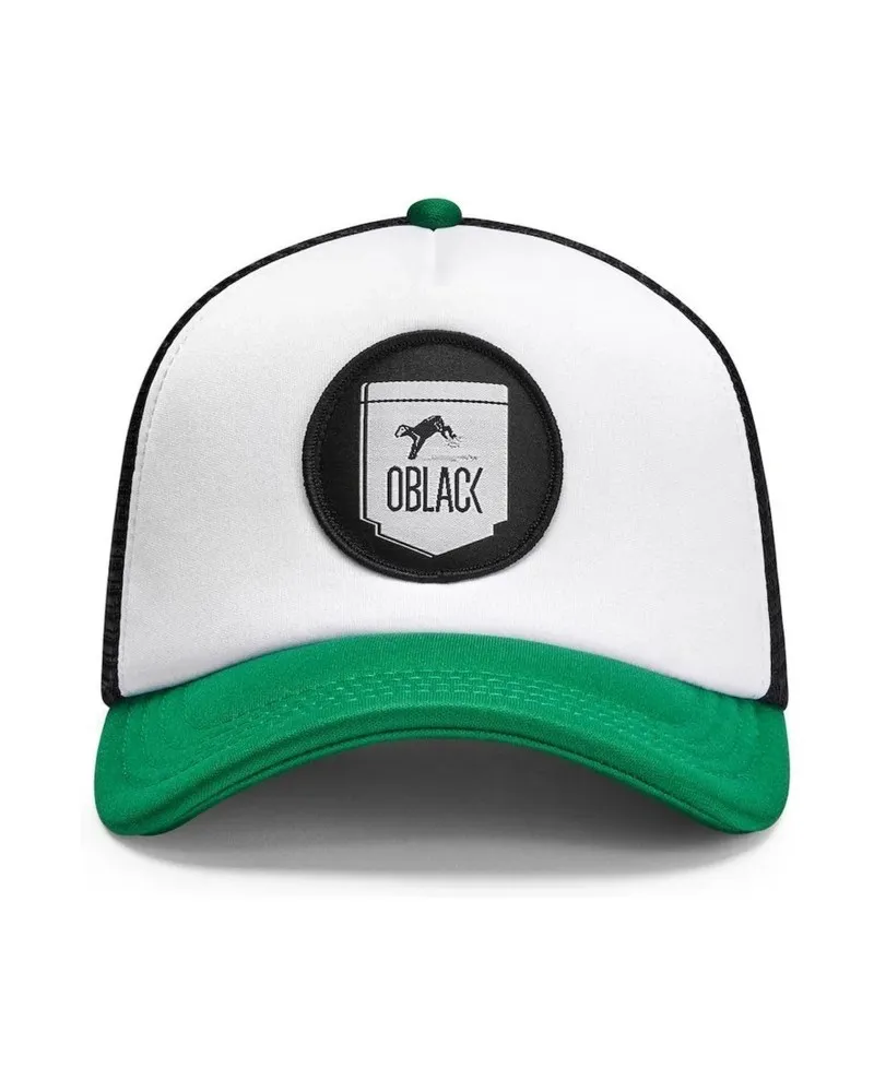 Gorra oblack classic green trucker cap