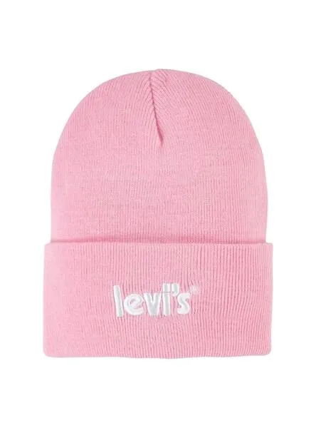 Gorro Levis Lan Poster Logo Rosa Para Niño y Niña
