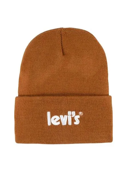Gorro Levis Lan Poster Logo Tostado Para Unisex 