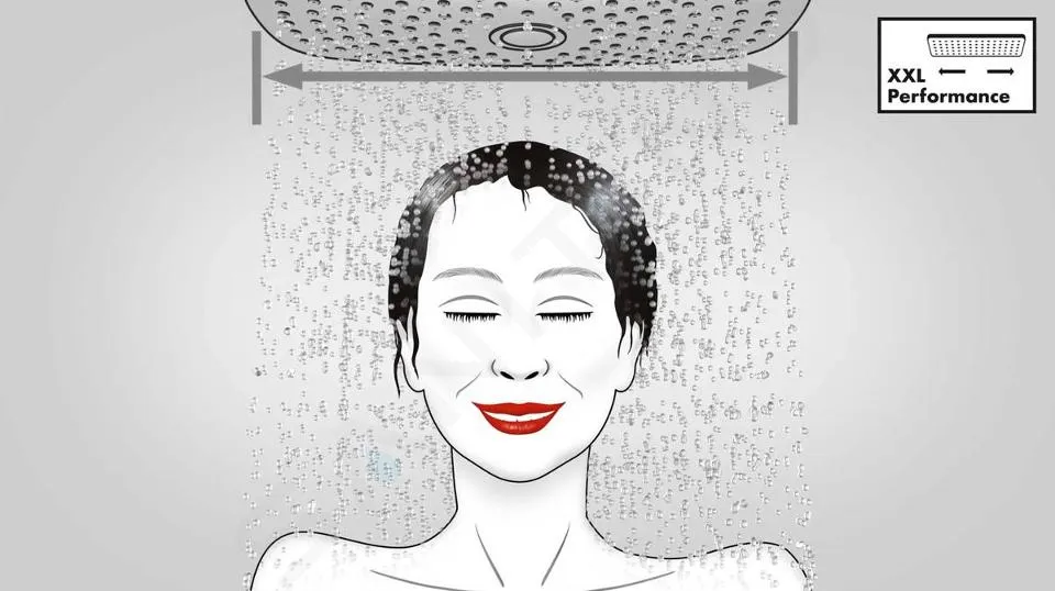 Hansgrohe Pulsify Select - Conjunto de cabezal de ducha, 3 chorros, EcoSmart, barra 67 cm y manguera, negro matee 24161670