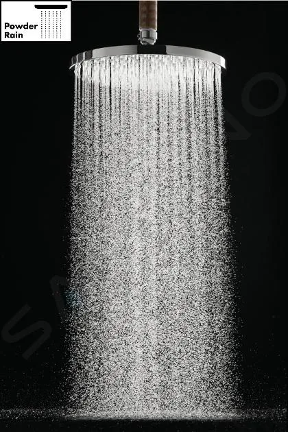 Hansgrohe Pulsify Select - Conjunto de cabezal de ducha, 3 chorros, EcoSmart, barra 67 cm y manguera, negro matee 24161670