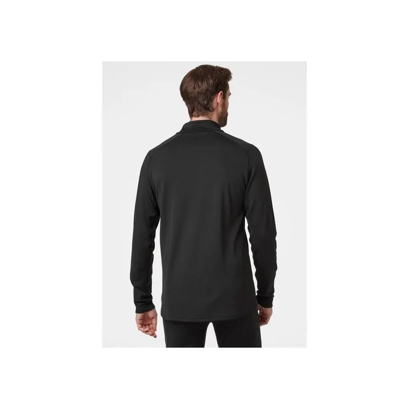 HELLY HANSEN Lifa Active 1/2 Zip Performance First Layer (Negro) Hombre