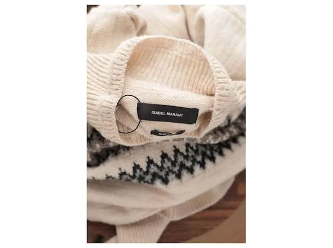 Isabel Marant Sueter de lana Beige 