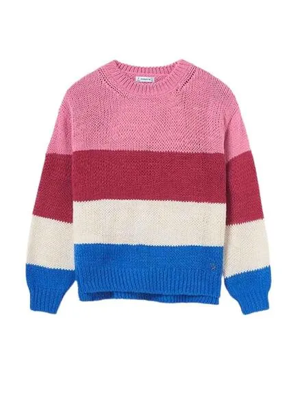 Jersey Mayoral Color block Multicolor para Niña