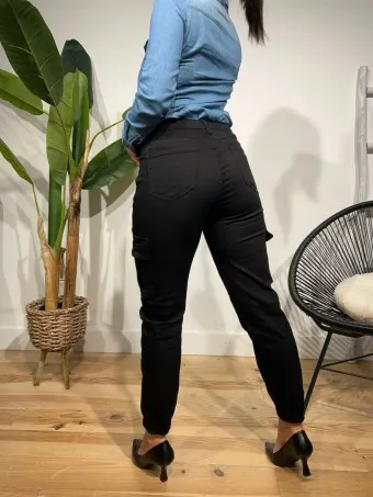 Jogger Cargo LEKTON Negro