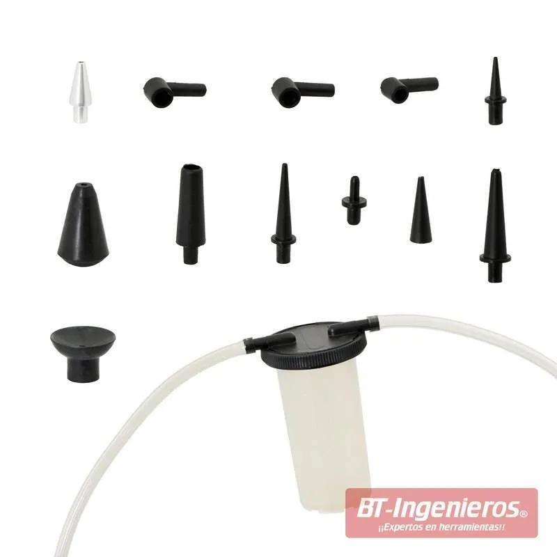 Kit profesional comprobador de vacío y sangrador. Tipo Mityvac