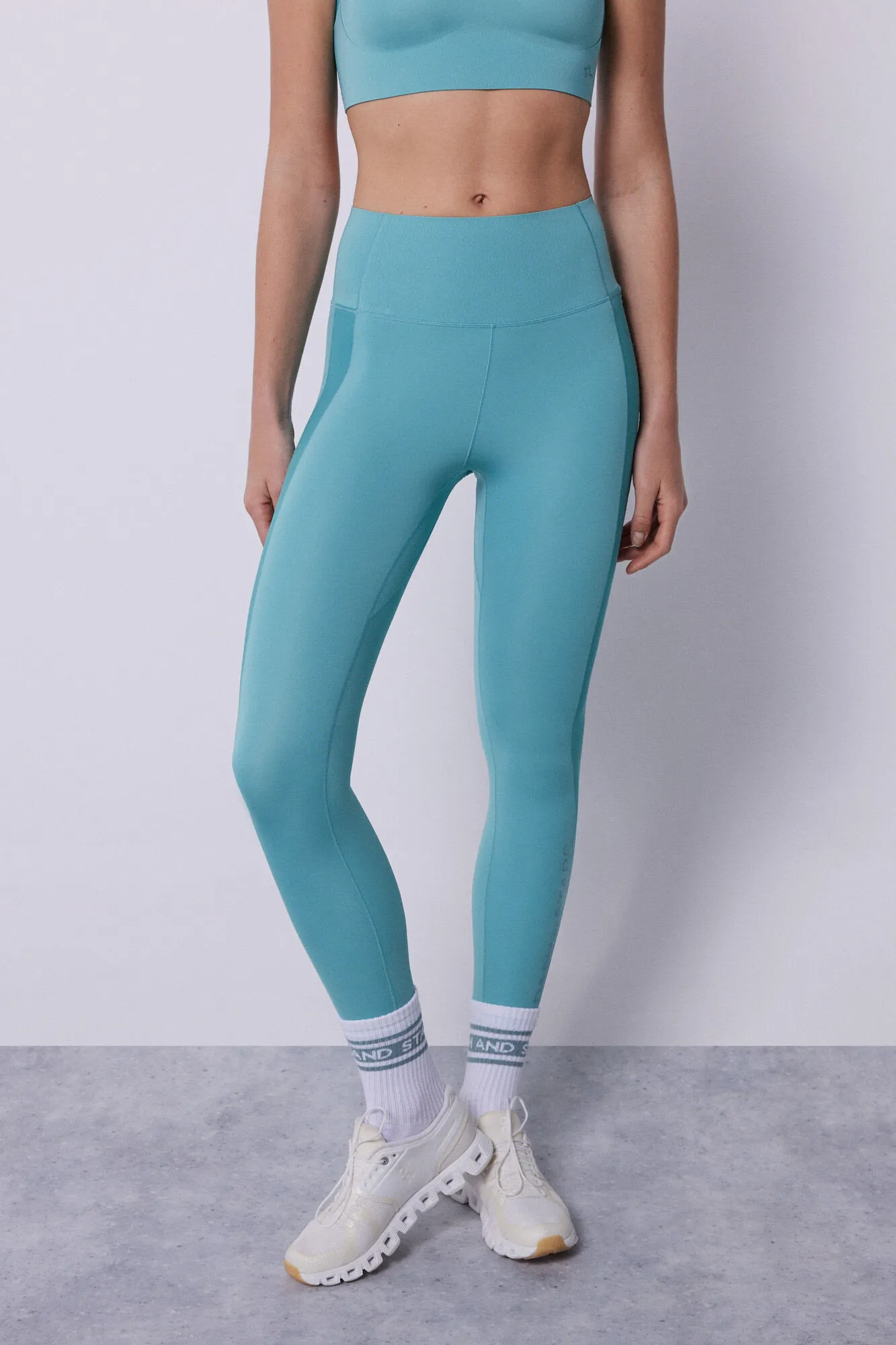 Leggings 4D STRETCH crop bicolor