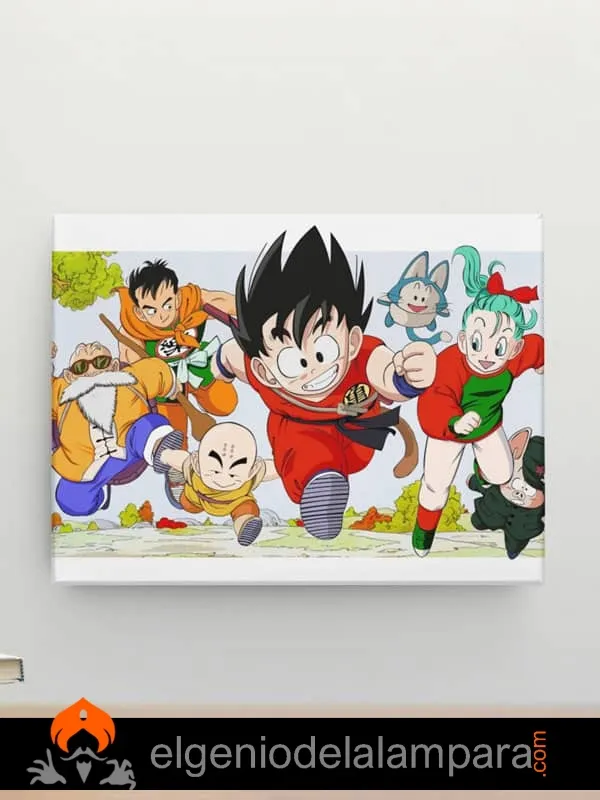 Lienzo Dragon Ball la leyenda de las esferas