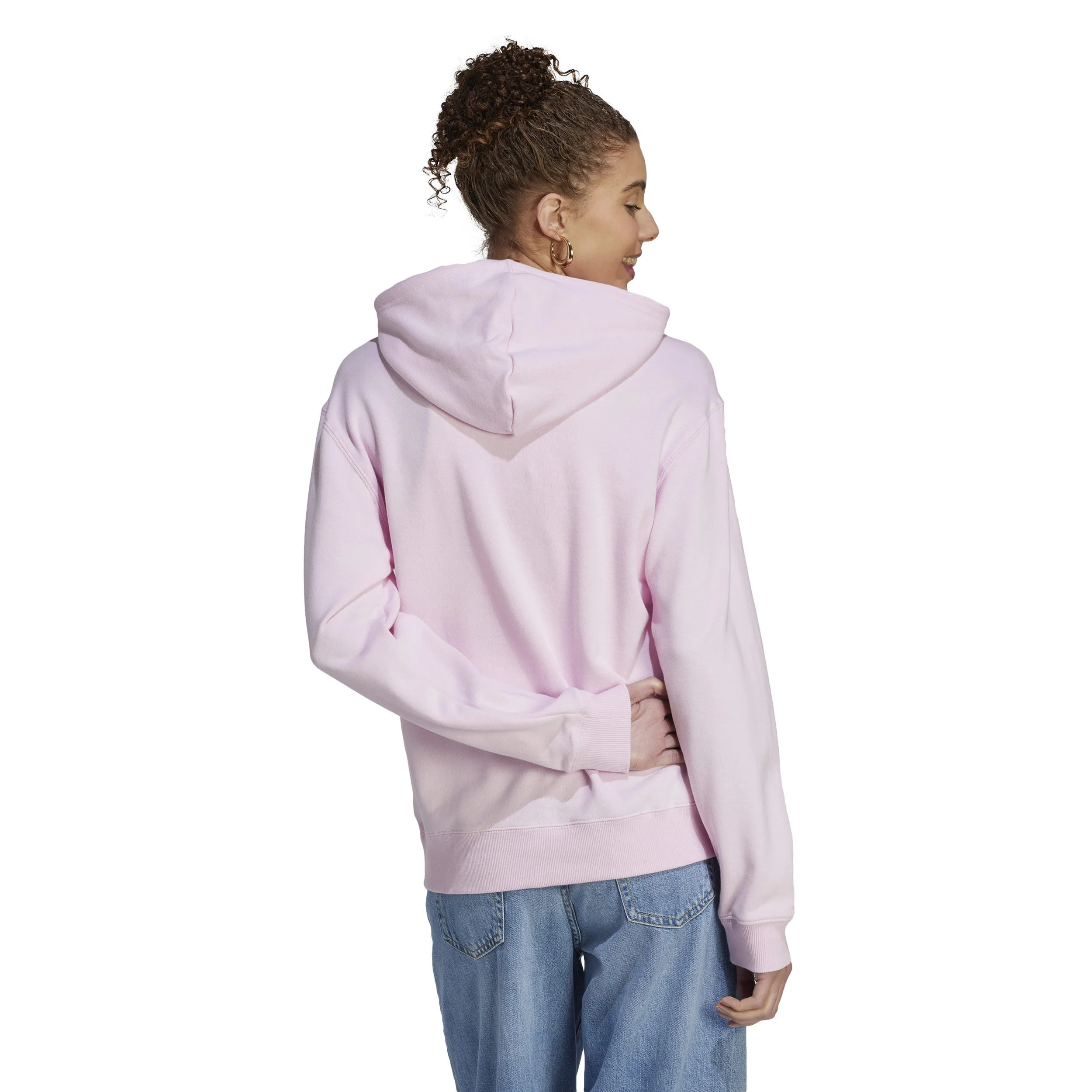 Linear French Terry Sudadera Con Capucha Mujeres