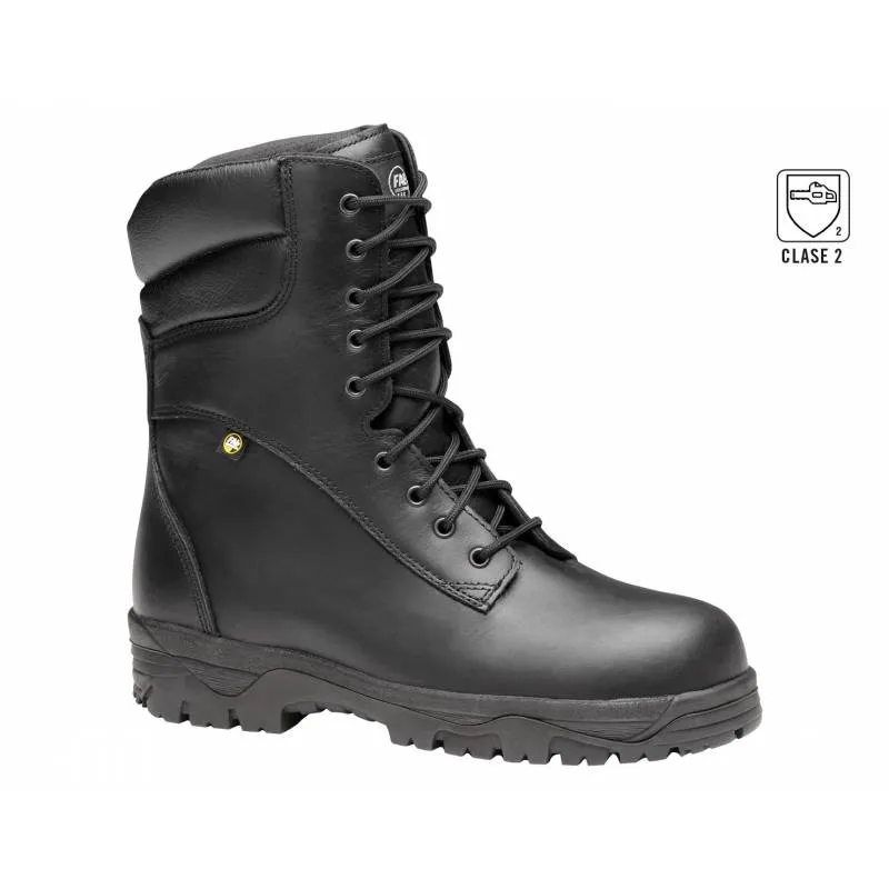 Liquidación. Bota de seguridad Motoserrista de piel