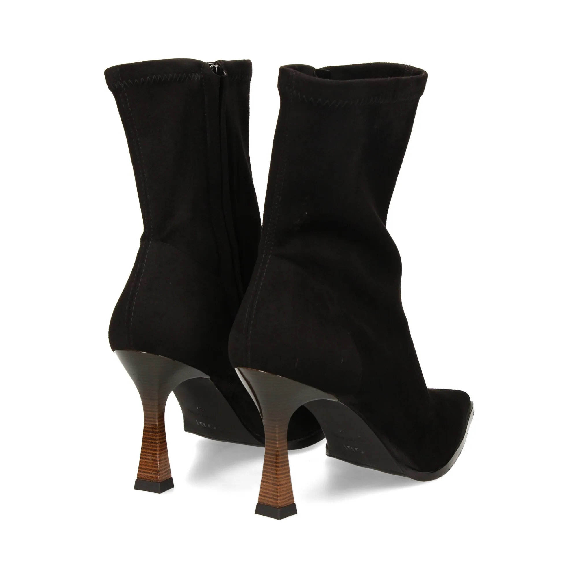 LODI Botines con tacón de Mujer NEGRO
