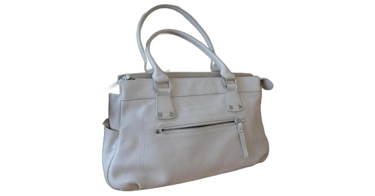 Longchamp patrón vintage Crema 