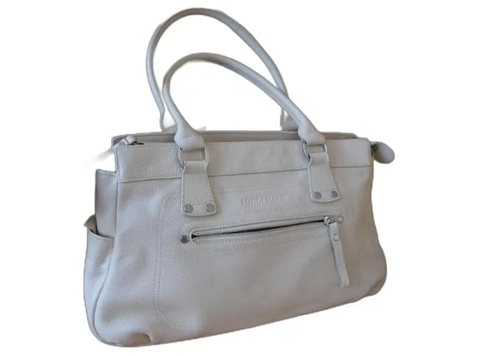 Longchamp patrón vintage Crema 