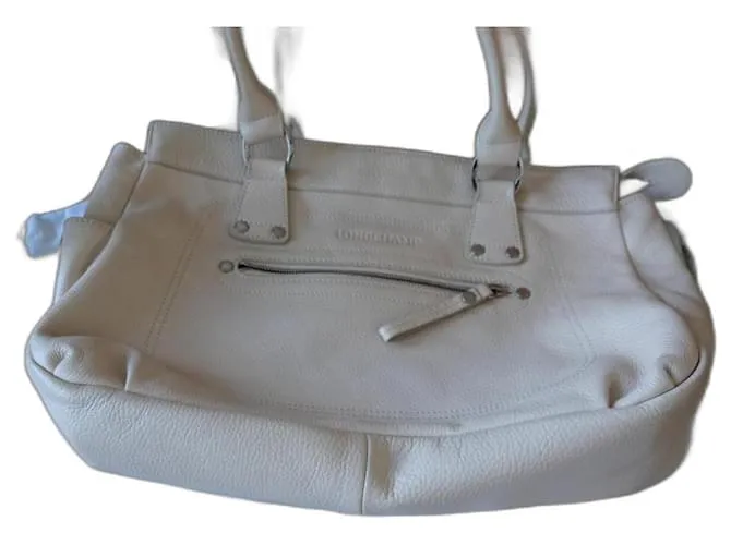 Longchamp patrón vintage Crema 