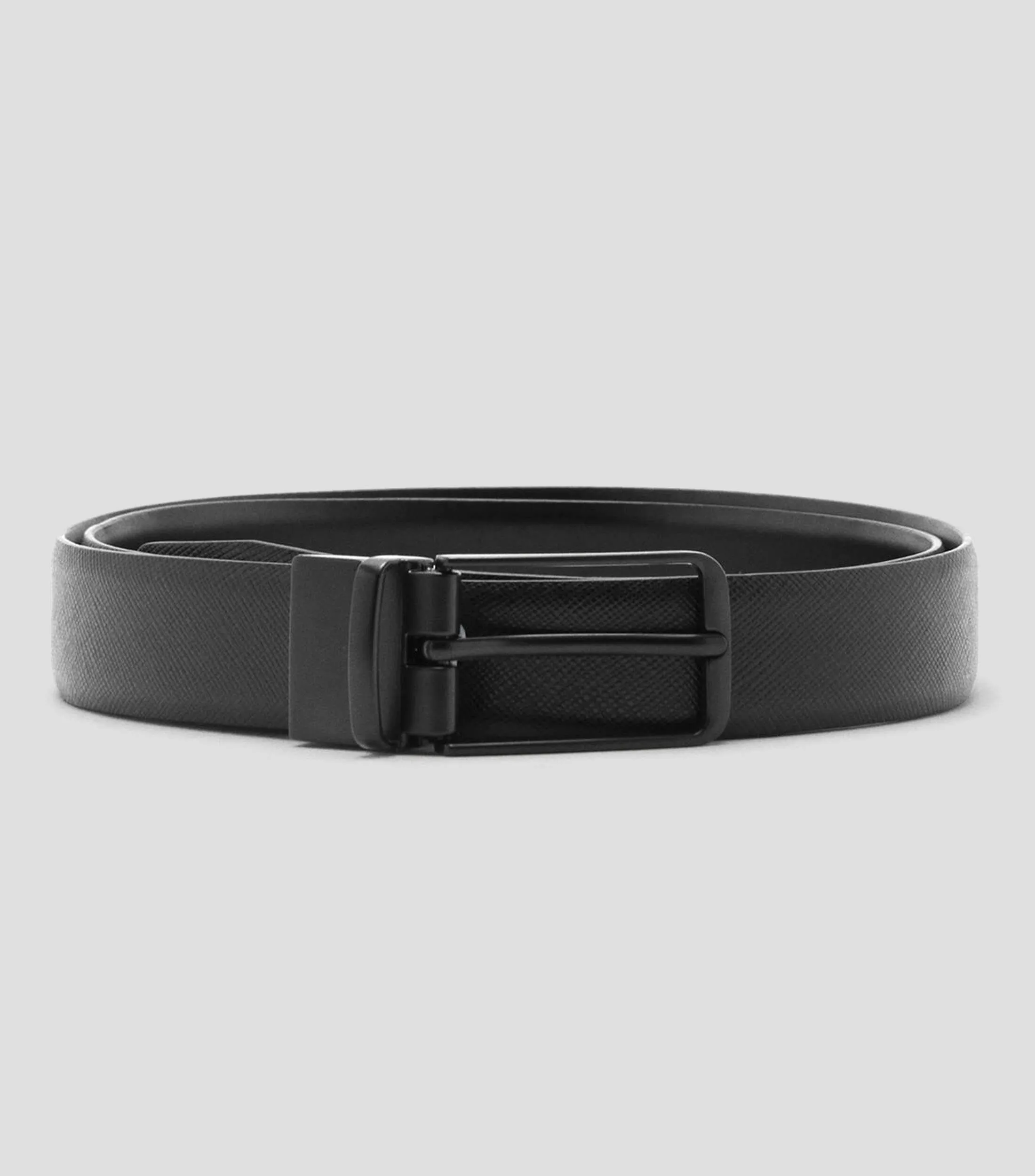 Mango Cinturón Reversible en Piel Formal Hombre