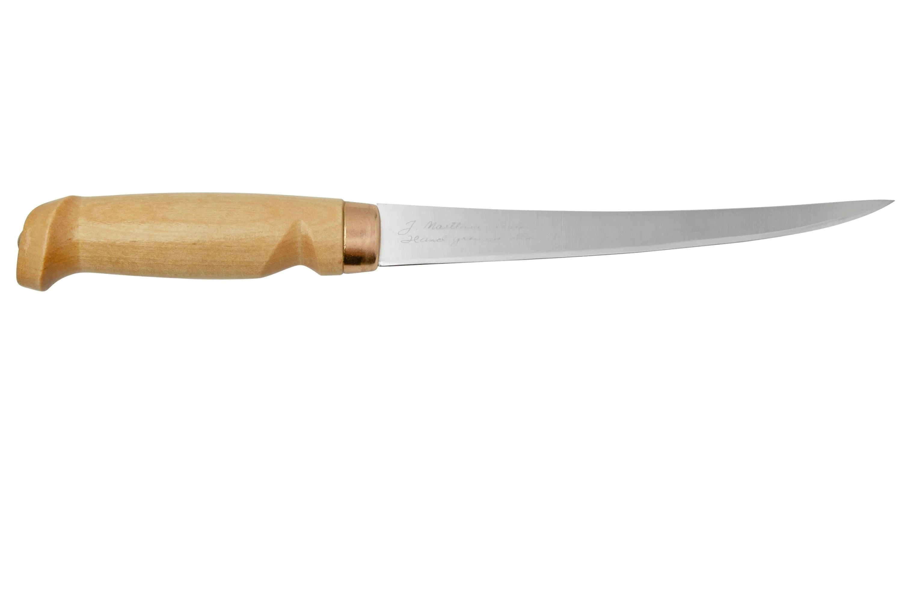 Marttiini Classic cuchillo de filetear 19, 630010, Stainless, Light Birch