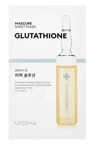 Mascarilla facial MISSHA MASCURE WHITENING SOLUTION SHEET MASK