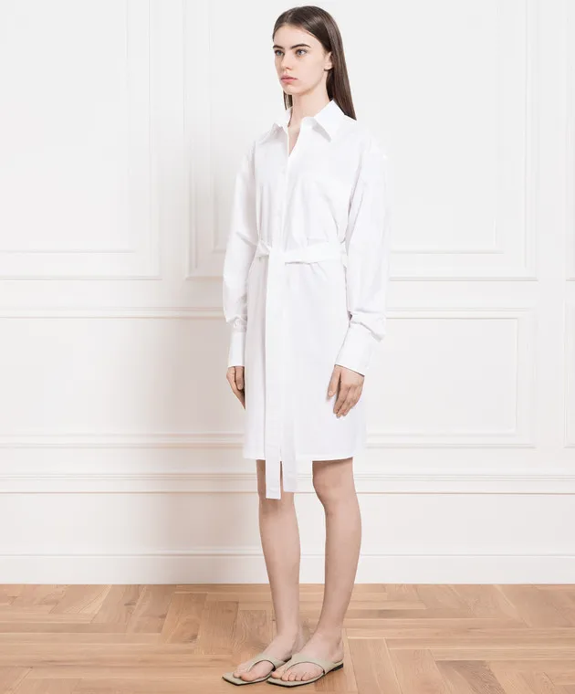 Max Mara Sportmax William white shirt dress