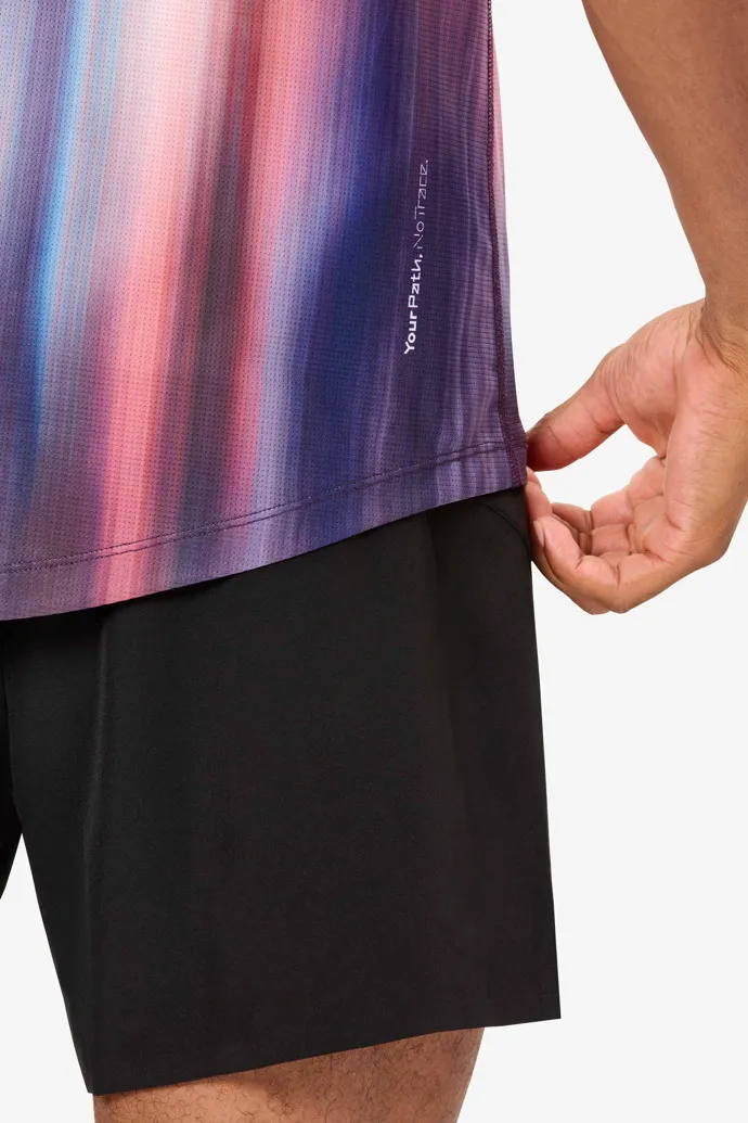 Men’s Race Tank Camiseta carreras sin mangas slim-fit multicolor para hombre