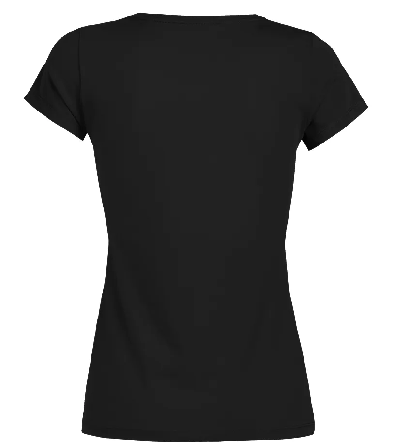 Miniature Schnauzer Yin Yang Camiseta cuello redondo Mujer