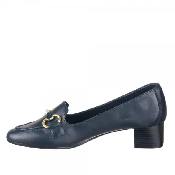 Mocasin de piel con tacón Maria jaen 8004-200