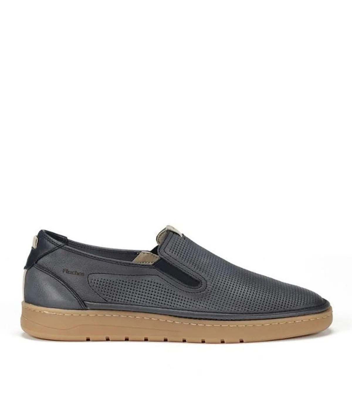 MOCASINES DE PIEL PARA HOMBRE FLUCHOS LEO F1946 MARINO